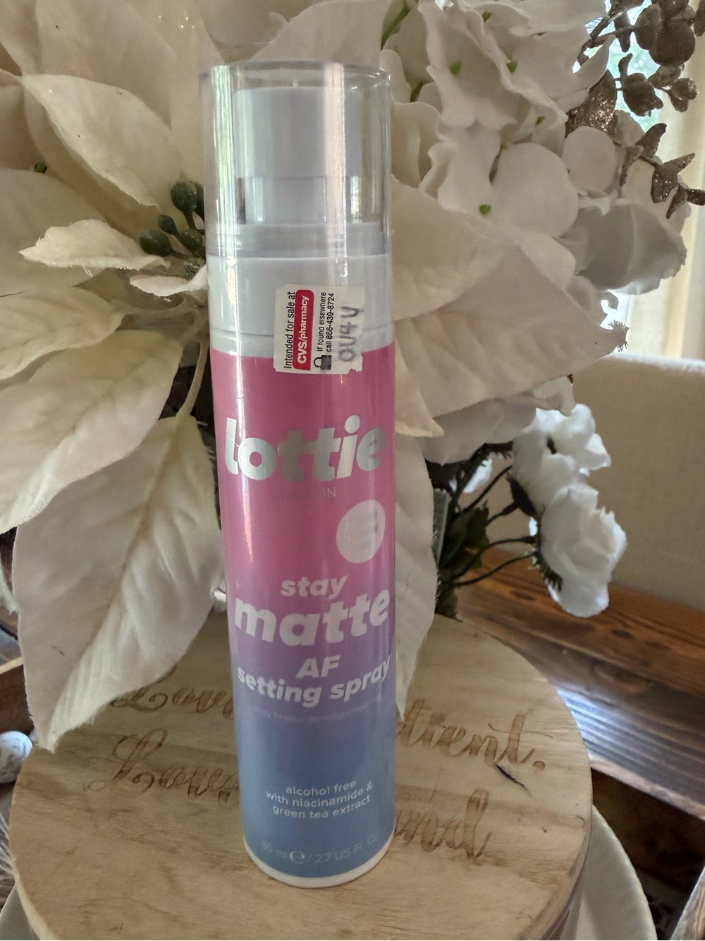 Lottie London Stay Matte AF, Makeup Setting Spray 2.7 fl oz NEW AND SEALED